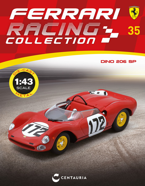 Modellino Ferrari 250 P 1000 km Nurburgring 1963 sc. 1/43