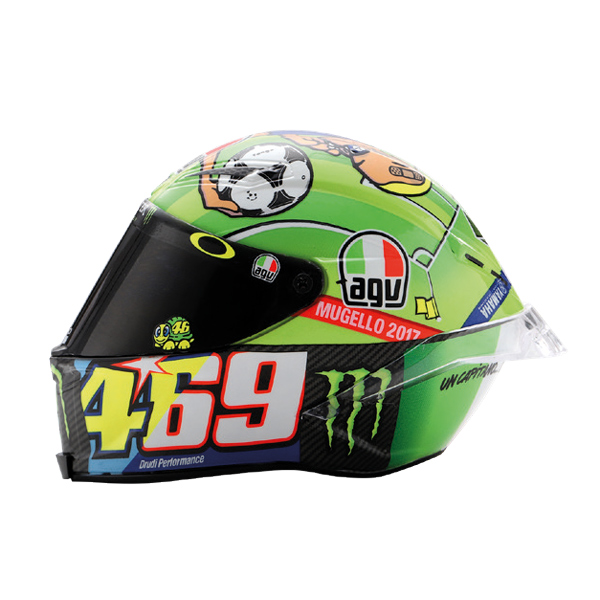 VALENTINO ROSSI Tutti i miei caschi