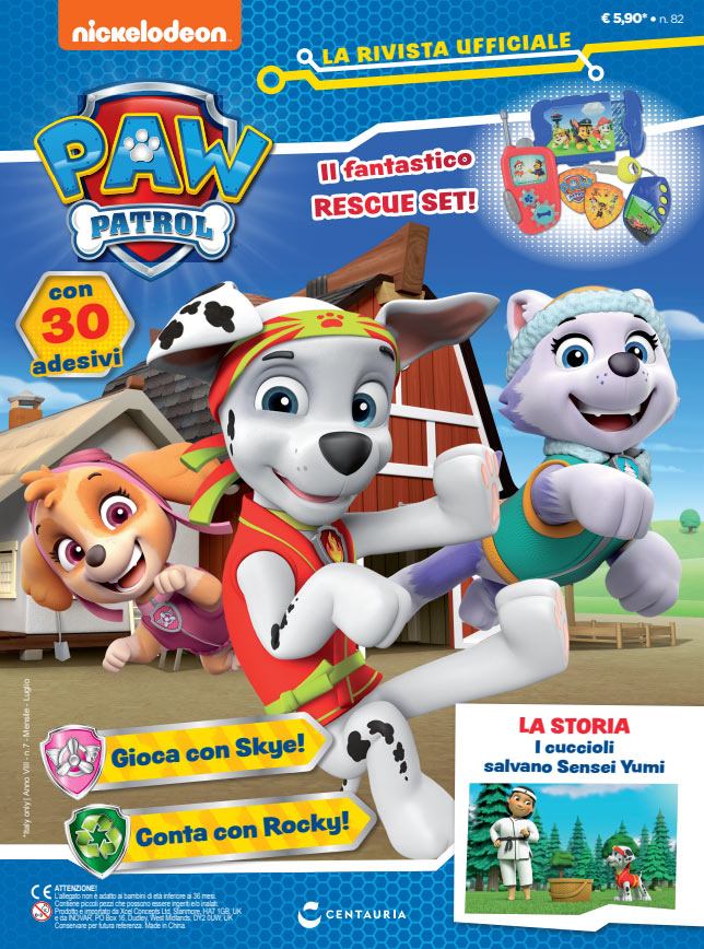 Paw Patrol - n. 99 - 16/12/2023 + gadget Il set da SPIA